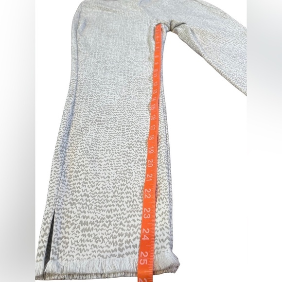 Alfani Size Office Fringed Hem Pull On Ankle Pants size 14 - Picture 5 of 13